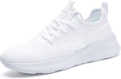 GLYGML Mens Slip On Sport Running Walking Non Slip Lightweight Sneakers Breathable mesh Shoes Knitted Outdoor Working Casual for Men in Saudi Arabia