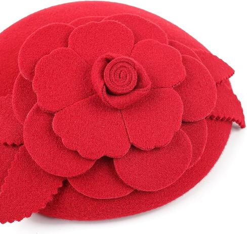 Comott Beret Hats for Women Wool Fashion Blend French Beret for Men and Women Costume Party Fascinators in Saudi Arabia