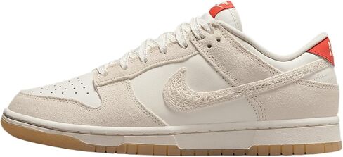 Nike Dunk Low Women's Shoes (HV5231-133, Sail/Picante Red/Flax/Pale Ivory) in Saudi Arabia