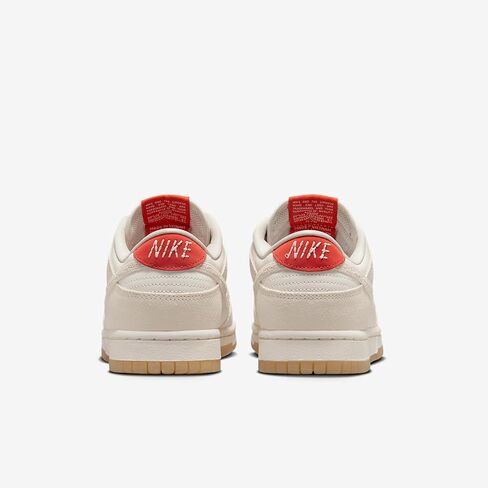 Nike Dunk Low Women's Shoes (HV5231-133, Sail/Picante Red/Flax/Pale Ivory) in Saudi Arabia