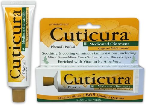 Medicated Ointment 1oz - Best Medicated Ointment Cream to Cure Minor Burns, Minor Cuts, Sunburn, Insect Bites and More (6 Pack) in Kuwait