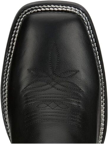 Tony Lama Men's Lars Western Boot Broad Square Toe - RN3517 9 D(M) US Black in Saudi Arabia