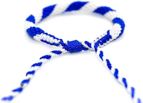 سوار علم نيكاراغوا - Pulsera de Nicaragua - سوار فخر نيكاراغوا - مجوهرات زرقاء وبيضاء قابلة للتعديل للرجال والنساء - صناعة يدوية - تذكار وهدايا للسفر in Kuwait