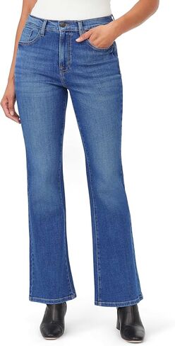 kensie Jeans for Women The Natalie High-Rise Bootcut Cross Hatch Denim 32-Inch Inseam, Sizes 0-12 in Saudi Arabia