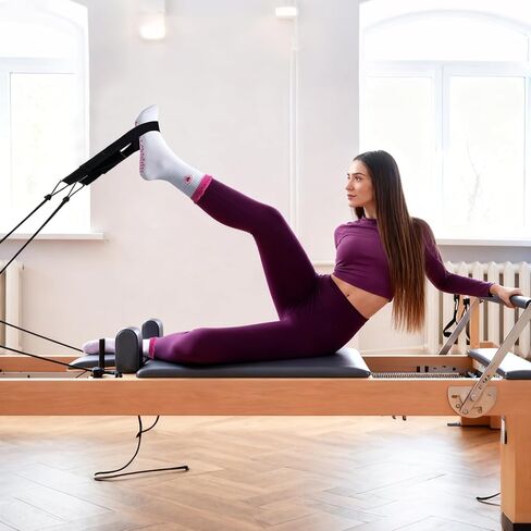 Pilates Grip Socks for Women, Yoga Grippy Sock Cute Heart Pattern Non-Slip Socks, Crew Sticky Socks for Yoga, Pilates, Barre, Gym Athletic, Dance in Saudi Arabia