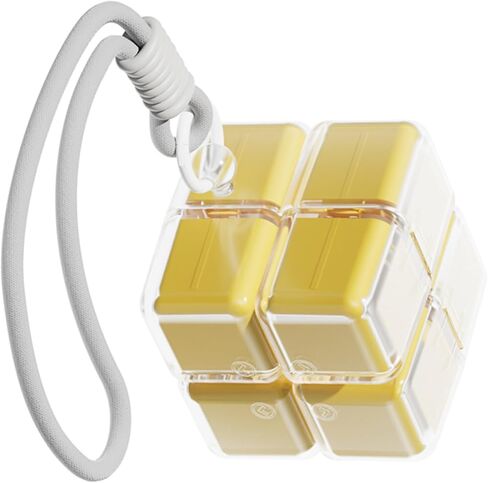 JHONE68 Weekly Pill Organizer, Travel 7 Day Pill Box Case with Magnetic Design, Easy Open Pill Container for 8 Compartments Portable Pill Case Medicine Holder for Vitamins Medication (Multicolor) in Saudi Arabia