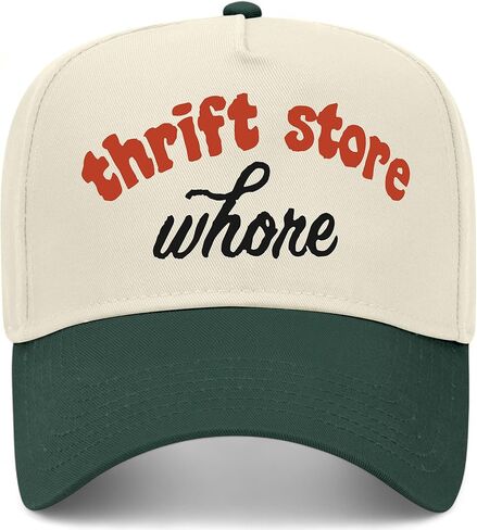 Thrift Store Hat | Funny Premium Adjustable Snapback Baseball Vintage Trucker Hats for Men & Women in Saudi Arabia