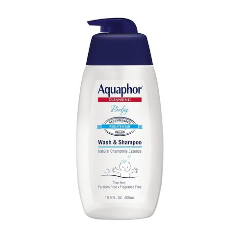 Aquaphor Children's Gody Wash and Shampoo ، Hurgrance Free ، Shampoo Free Wash and Body Wash for Kids ، من علامة تجارية موصى بها لأطباء الأطفال ، و 25.4 Fl Oz Pump Bottle in Saudi Arabia