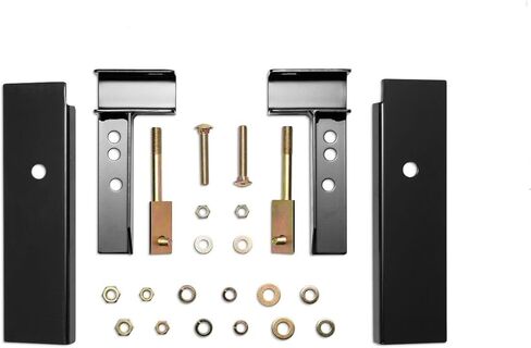 RealTruck BACKRACK Hardware Kit for use w/Low-Profile Tonneau, Black, No Drill | 40118 | Fits 2008-2019 Toyota Tundra in Kuwait