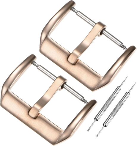 M METERXITY أشرطة الساعة بإبزيم، مشبك حزام الساعة مع دبوس لأشرطة الساعة الذكية/إبزيم بلاستيكي/حلقات من السيليكون in Kuwait