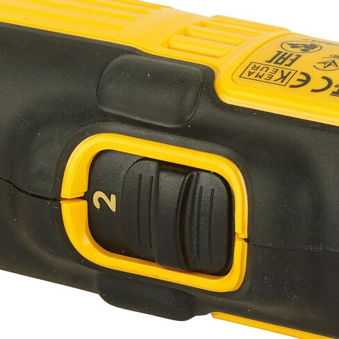 DEWALT DCD740N-XJ 18V XR Lithium-ion جسم فقط من الزاوية اللاسلكية ذات السرعة 2 ، أصفر/أسود ، 4.57 سم*12.52 سم*2.99 سم in Kuwait