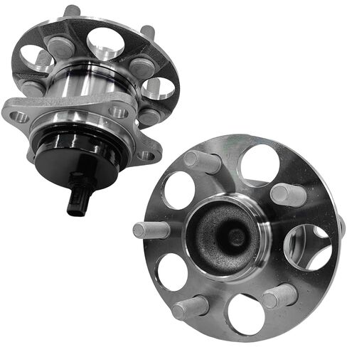 512332 2PCS محمل العجلات الخلفية وتجميع المحور لدودج أفنجر 2008-2014 ، Caliber 2007-2012 ، Chrysler 200 2011-2014 ، Sebring 2007-2010 ، Jeep Compass Patriot 2007-2017 ، 5 lug w/ABS in Saudi Arabia