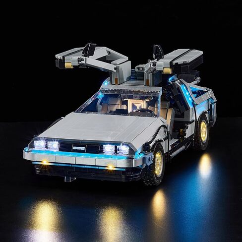 Kyglaring LED Lighting Kit Designed for Lego Creator Expert Back to The Future Time Machine 10300 Model Building Kit - Without Lego Set (Standard RC Sound Version) in Saudi Arabia