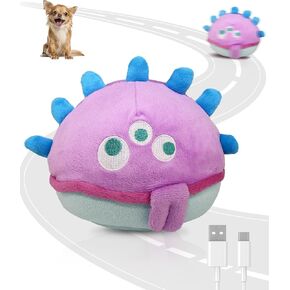 Petbobi Interactive Dog Toys - Rechargeable, Upgrade Moving Dog Toy for Stimulating Play, Pet Plush Squeaky Ball, Ideal for Small and Medium Breeds in Kuwait