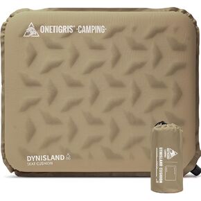 OneTigris Inflatable Seat Cushion - Lightweight & Waterproof Inflatable Travel Cushion, Ideal for Stadiums, Camping, Bleachers, Office, Car, and Airplane Travel- Portable Seat Cushion Chair Pad in Kuwait