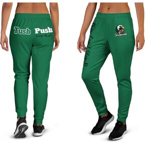 Tush Push™ Green Joggers – Game Day Football Sweatpants, Eco-Friendly Recycled Fabric, Women's Athleisure Pants in Saudi Arabia