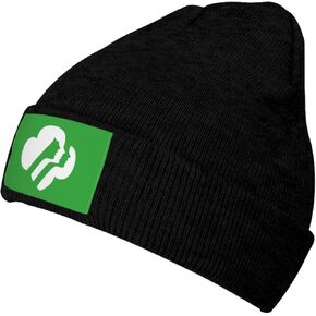 Girl Scouts of The USA Print Beanie Knitted Hat Woolen Hat Warm Fashion Outdoors Knit Cap Unisex in Saudi Arabia