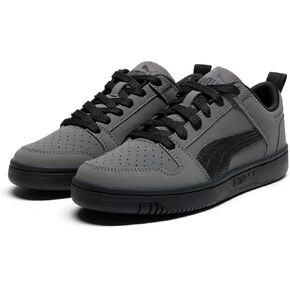 حذاء رياضي PUMA Kids Boys Rebound Layup Lo Nubuck برباط كاجوال - رمادي in Kuwait