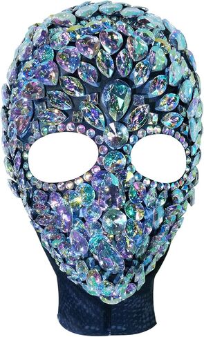 Yoyomomozi Rhinestone Headwear Man Christmas Nightclub Singer Crystal Hat Decoration Stage Accessories Performance Adornment in Saudi Arabia