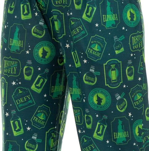 INTIMO Wicked Pajamas Women's Elphaba Destined To Fly Shirt and Pants Pajama Set For Adults in Saudi Arabia