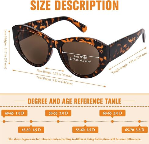 FONHCOO Progressive Sunglasses for Women Men, Multifocal Reader Sun Glasses Outdoor Reading Sunglasses UV400 Protection in Saudi Arabia