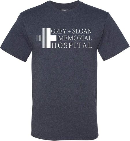 wild custom apparel Grey Sloan Memorial Hospital Fan Logo Pop Culture Graphic Mens T-Shirt in Saudi Arabia