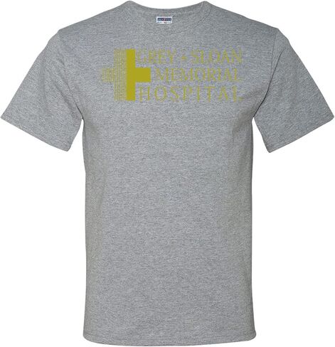 wild custom apparel Grey Sloan Memorial Hospital Fan Logo Pop Culture Graphic Mens T-Shirt in Saudi Arabia