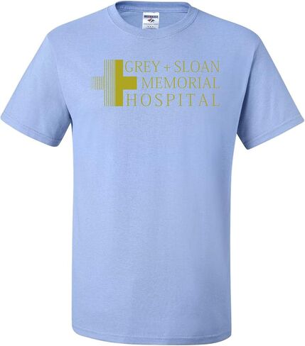 wild custom apparel Grey Sloan Memorial Hospital Fan Logo Pop Culture Graphic Mens T-Shirt in Saudi Arabia