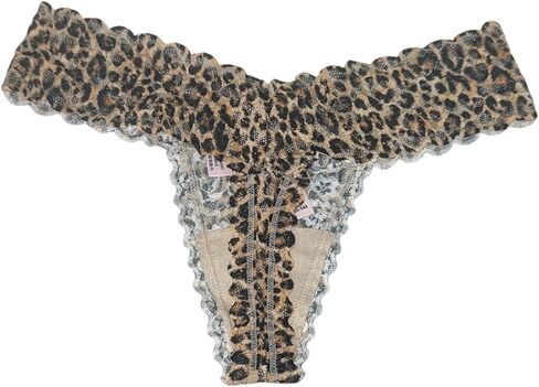 Victoria's Secret Lace Leopard Thong Panty Size X-Small New in Saudi Arabia