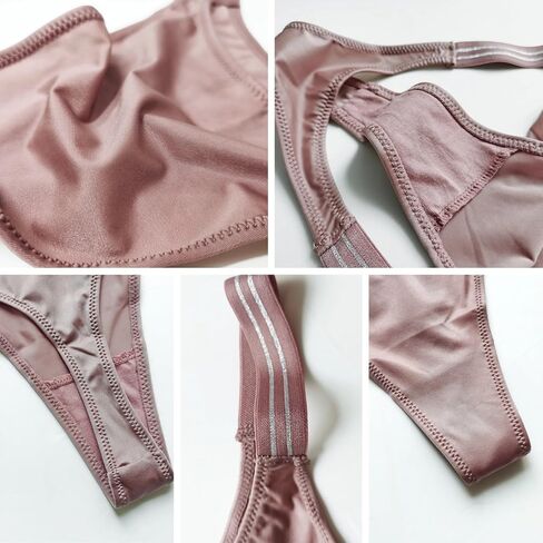 4UFIT G-String Thongs for Women Ice Silk Underwear Breathable Stretch Low Rise Sexy Ladies T-back Panties in Saudi Arabia