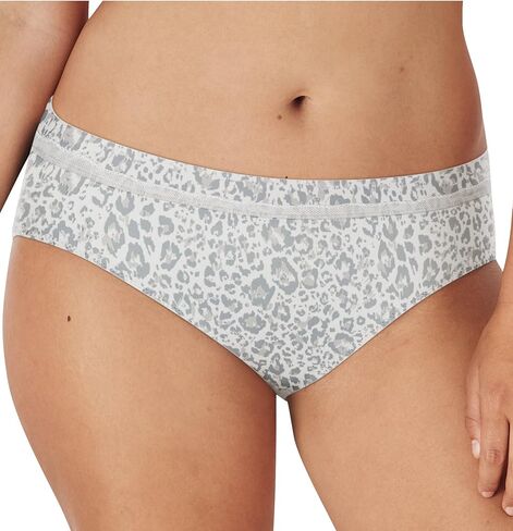 Bali Modern Microfiber Bikini 9/2XL, Leopard Print Grey in Saudi Arabia
