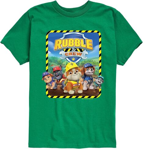 HYBRID APPAREL - Paw Patrol - Rubble & Crew - Toddler & Youth Short Sleeve Graphic T-Shirt in Kuwait