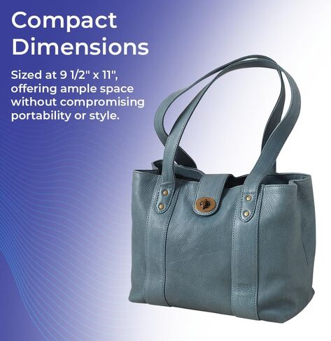 Twist Lock Leather Bag for Women, Ladies Shoulder Purse, Handbag with Multiple Pockets, Magnetic Snap Closure in Saudi Arabia