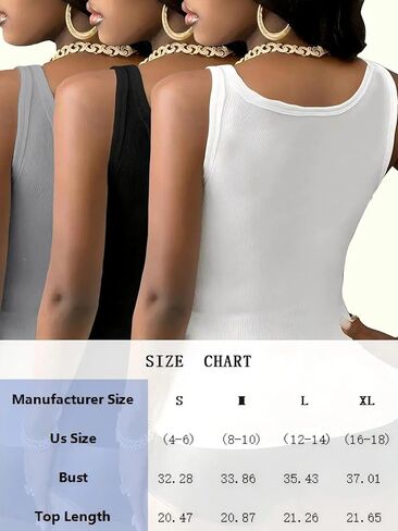 3 Pack Women Sleeveless V Neck Tank Tops Solid Color Basic Layering Shirt Set Slim Fit Casual Daily Wear Tank Top in Saudi Arabia