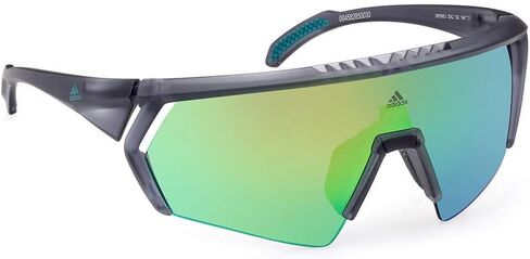adidas Sunglasses Sport SP 0063 20Q Grey/Other/Green Mirror in Saudi Arabia