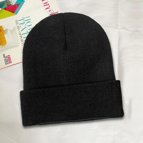 Bulk Custom Beanies for Men Women Design Your Own with Text Logo Photo Customized Knit Hats Skull Caps for Gift in Saudi Arabia
