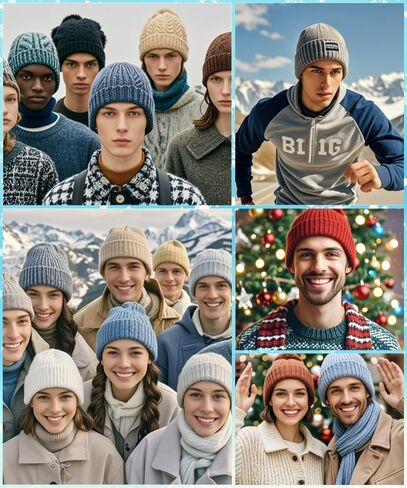 Bulk Custom Beanies for Men Women Design Your Own with Text Logo Photo Customized Knit Hats Skull Caps for Gift in Saudi Arabia