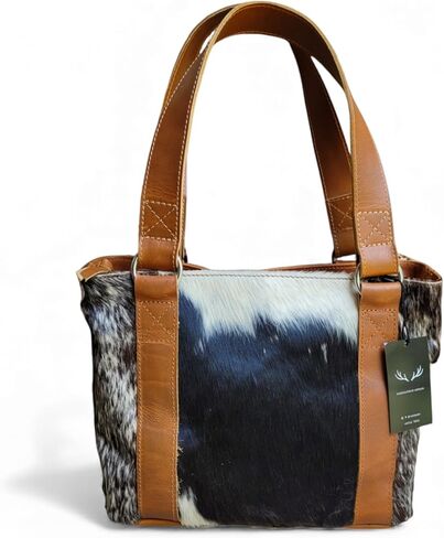 The Highlands Genuine Cowhide Tote Handbag in Kuwait