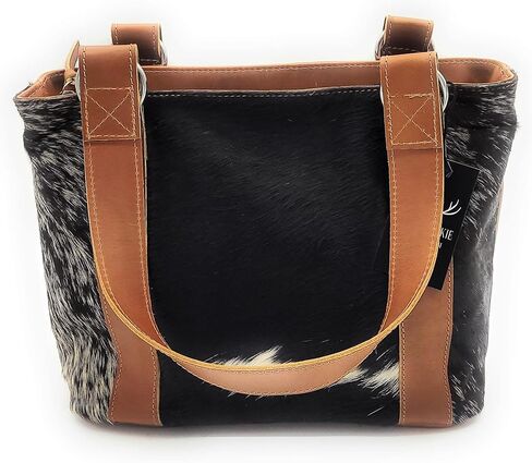 The Highlands Genuine Cowhide Tote Handbag in Saudi Arabia