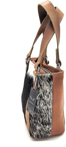 The Highlands Genuine Cowhide Tote Handbag in Saudi Arabia