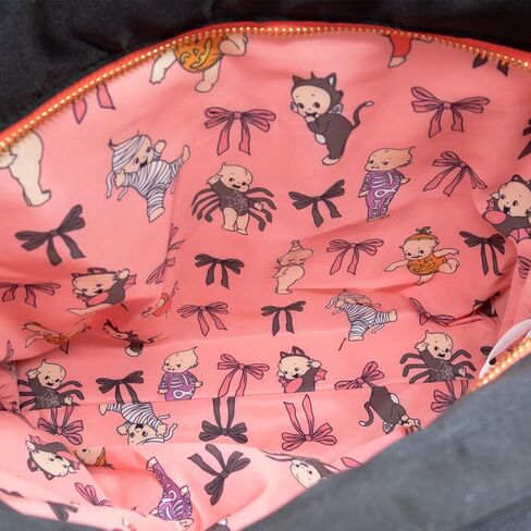 Whatever Makes You Happy Kewpie Devil Puffy Tote Bag with Charm in Saudi Arabia