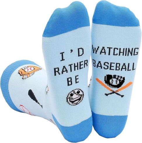 Oniselen I'd Rather Be Funny Socks Gifts Novelty Stocking Stuffer Gifts in Kuwait