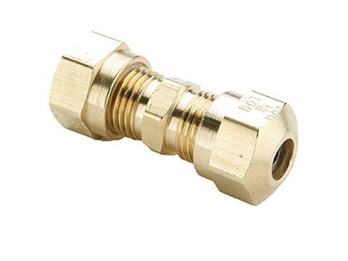 62NTA-12 Brass Air Brake-NTA Union Fitting, 3/4" Compression Tube x 3/4" Compression Tube in Kuwait