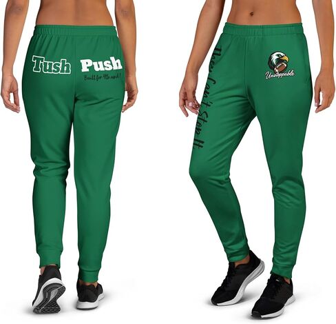 بنطال Tush Push™ Green Joggers – بنطال رياضي لكرة القدم Game Day، قماش معاد تدويره صديق للبيئة، بنطال رياضي للسيدات in Saudi Arabia