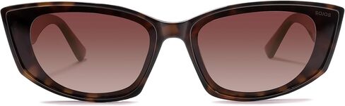 SOJOS Retro Cat Eye Polarized Sunglasses for Women Designer Inspired Sunnies UV400 Protection SJ2607 in Saudi Arabia