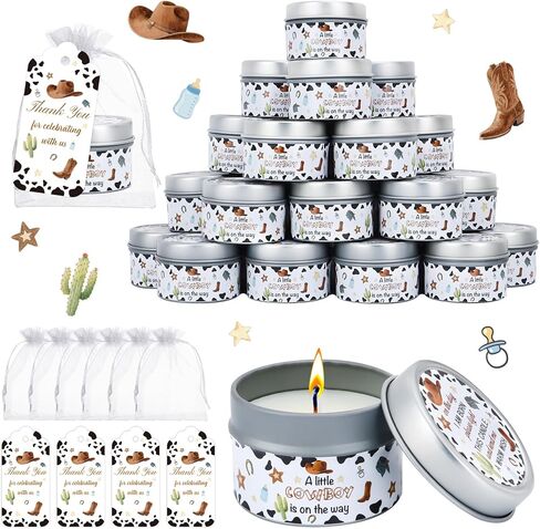 50Set Baby Shower Candle Party Favors Bear Lavender Scented Candles Bulk Favors for Guests Girl Boy Baby Shower Gender Reveal Party Gifts (Brown Bear) in Saudi Arabia