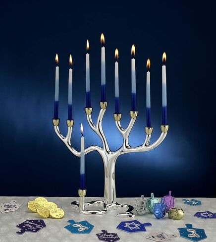 Rite Lite Chanukah Table Scatters, 20 Foiled Dreidels, Perfect Hanukkah Gift, Hanukkah Accessories, Hanukkah Decorations in Saudi Arabia