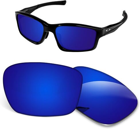 عدسات بديلة Biyxpiv 1.5 مم متوافقة مع Oakley Chainlink OO9247 عرض العدسة 57 مم، مضادة للخدش ومقاومة للصدمات in Kuwait