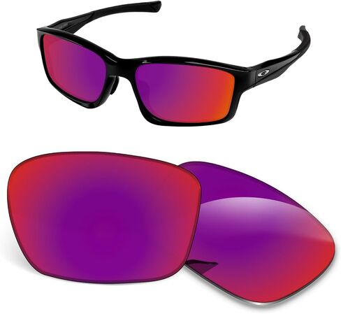 عدسات بديلة Biyxpiv 1.5 مم متوافقة مع Oakley Chainlink OO9247 عرض العدسة 57 مم، مضادة للخدش ومقاومة للصدمات in Kuwait