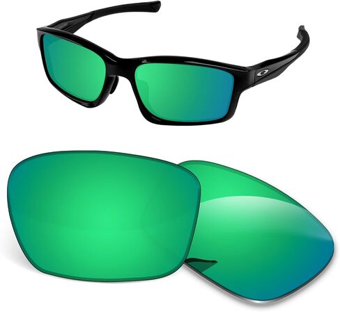 عدسات بديلة Biyxpiv 1.5 مم متوافقة مع Oakley Chainlink OO9247 عرض العدسة 57 مم، مضادة للخدش ومقاومة للصدمات in Kuwait